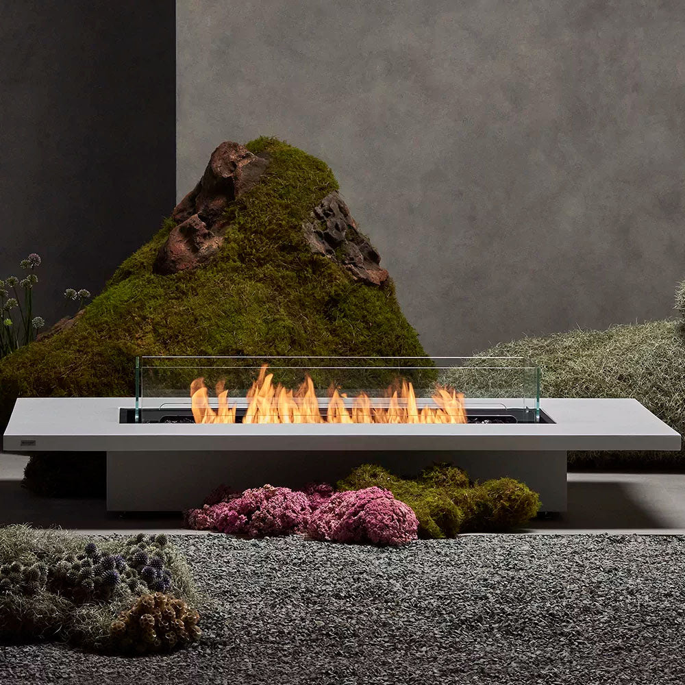 Daiquiri 70 Fire Pit Table - Natural