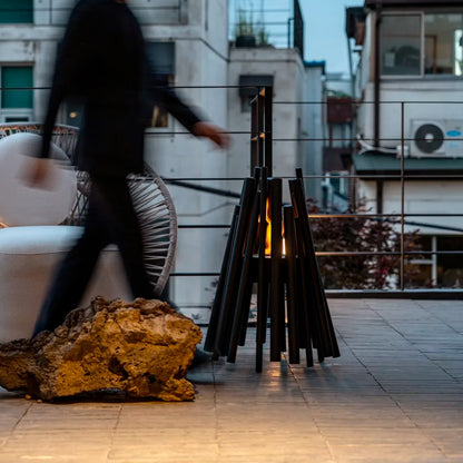 Stix Fire Pit - Black