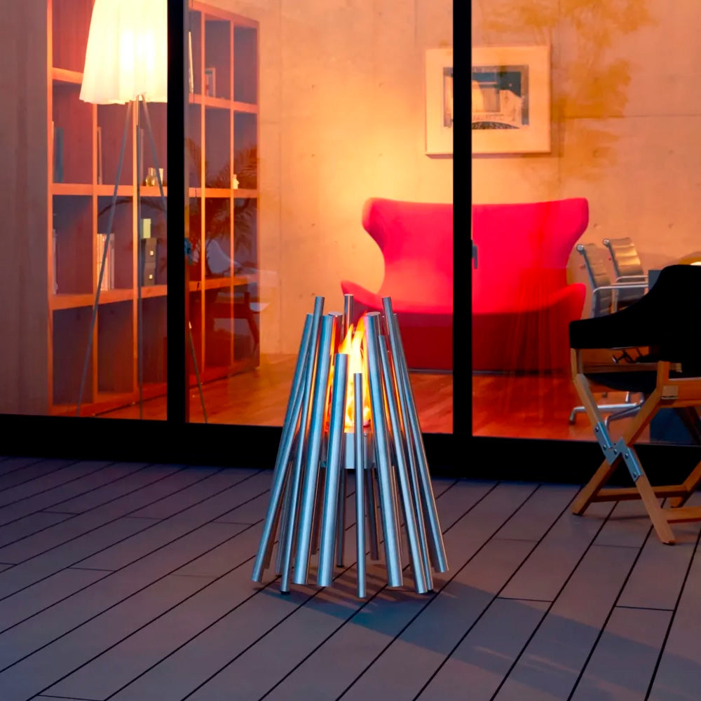 Stix Fire Pit - Stainless Steel