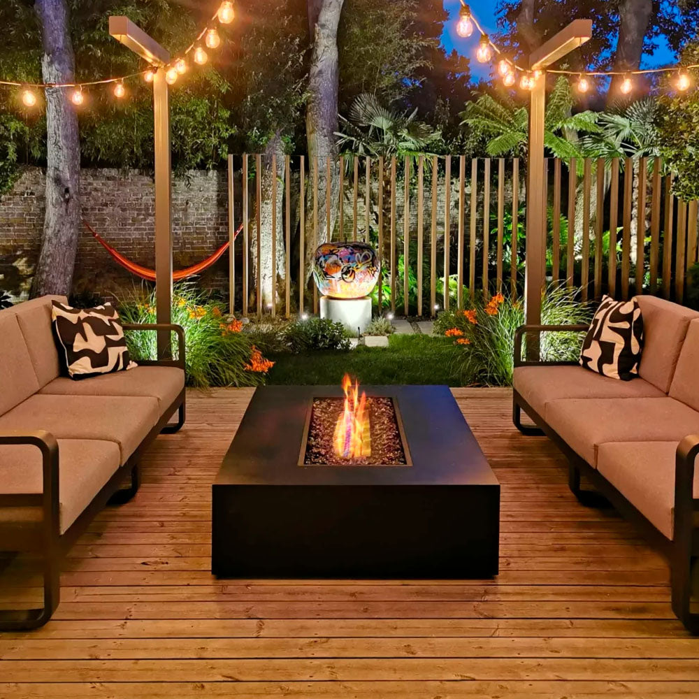 Wharf 65 Fire Pit Table - Natural