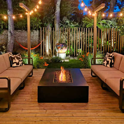 Wharf 65 Fire Pit Table - Natural