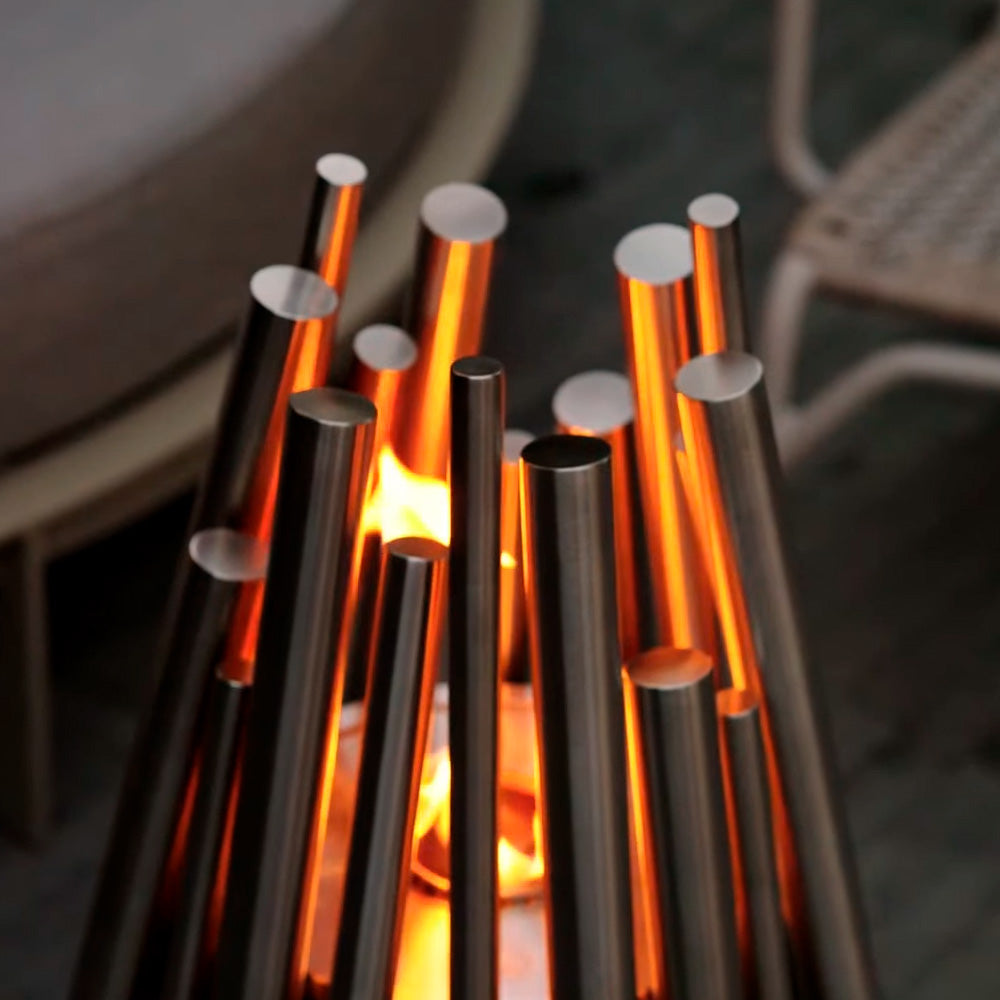 Stix Fire Pit - Stainless Steel