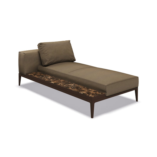 Grid Chaise Unit - Ceramic | Java