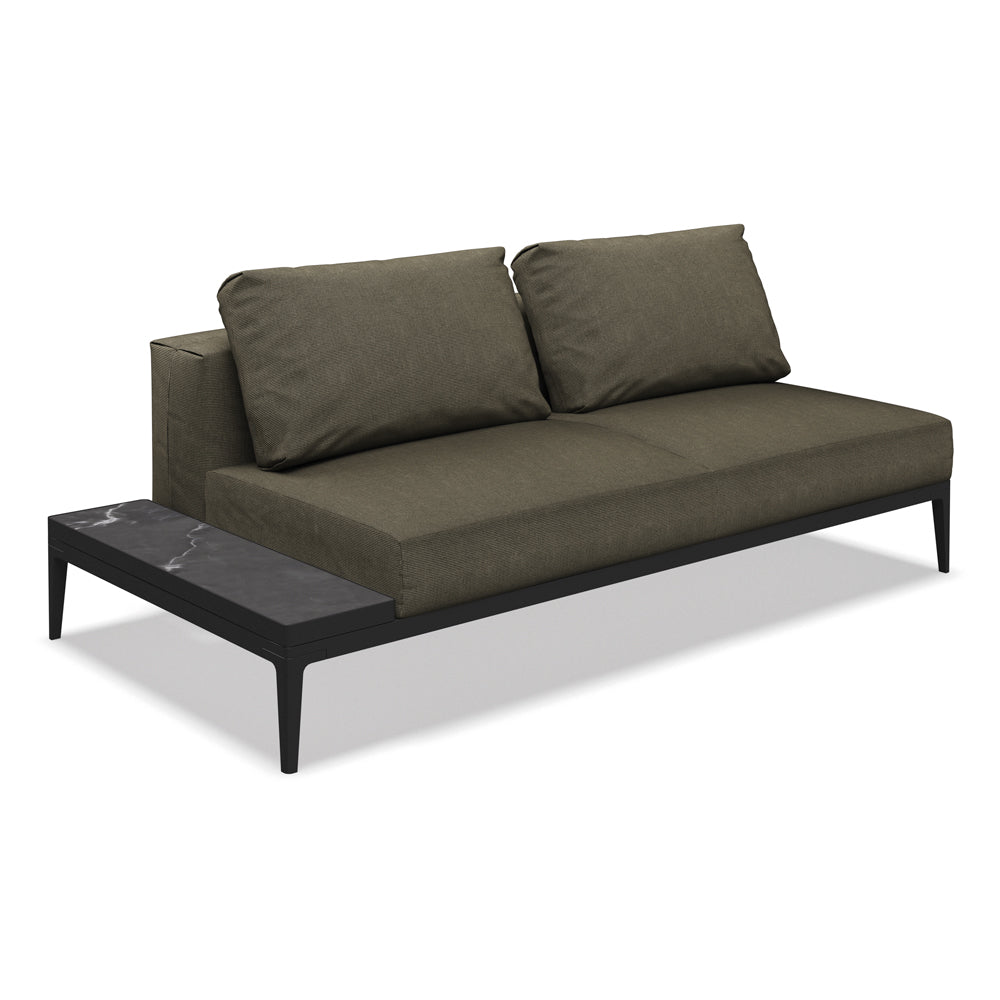 Grid End Table Unit - Ceramic | Meteor