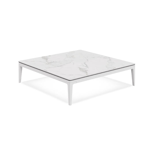 Grid Large Coffee Table - Ceramic | White