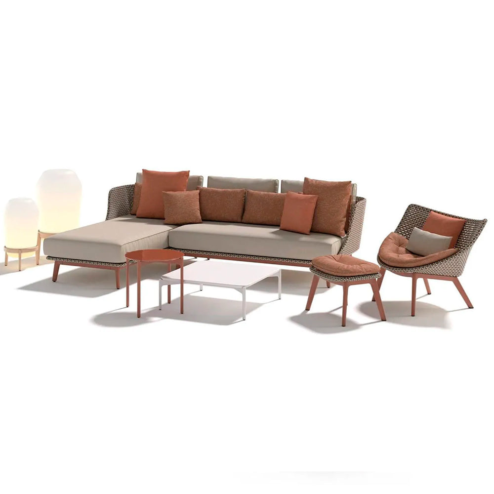Mbrace Alu Lounge Chair - Sea Salt