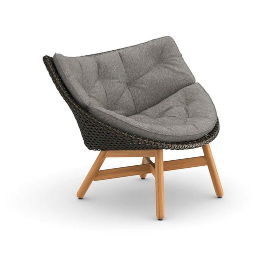 Mbrace Lounge Chair with Teak Base - Arabica