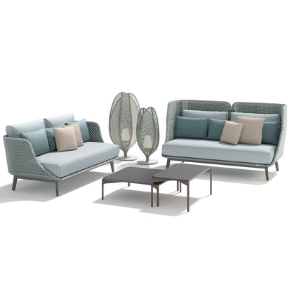 Mbarq 3-Seater High Backrest Sofa - Pepper