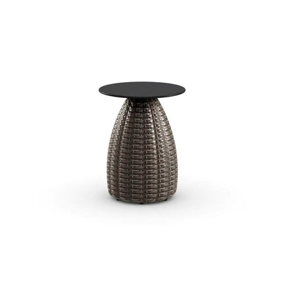 Porcini Side Table Diam. 41,5 cm - Marrone