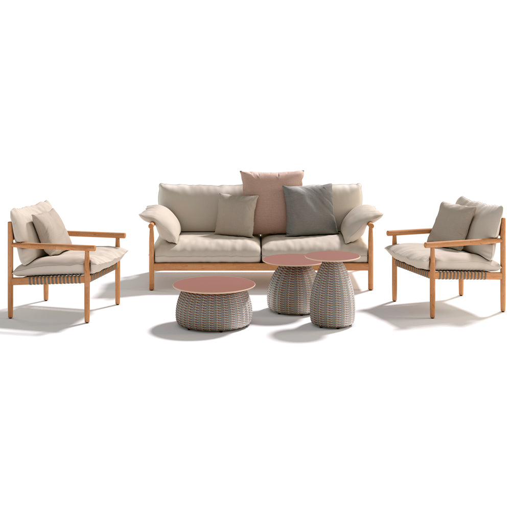 Tibbo Lounge Chair - Vulcano Matte