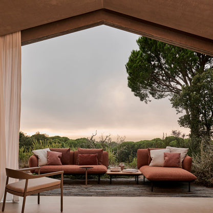 Senja Meridienne Regular Seat - Corner Arm High + Pouf