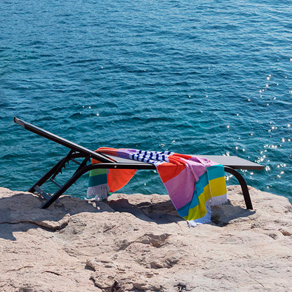 Panarea Sunlounger - Black