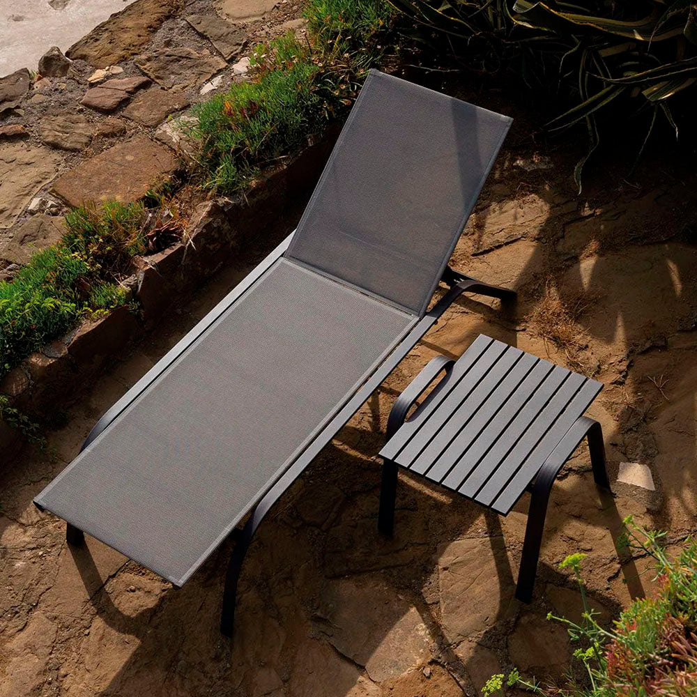 Panarea Sunlounger - Black