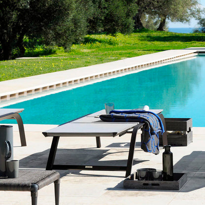 Panarea Sunlounger - Black