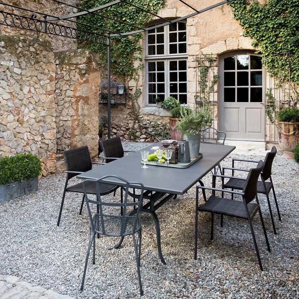 Toscana Rectangle Iron Table
